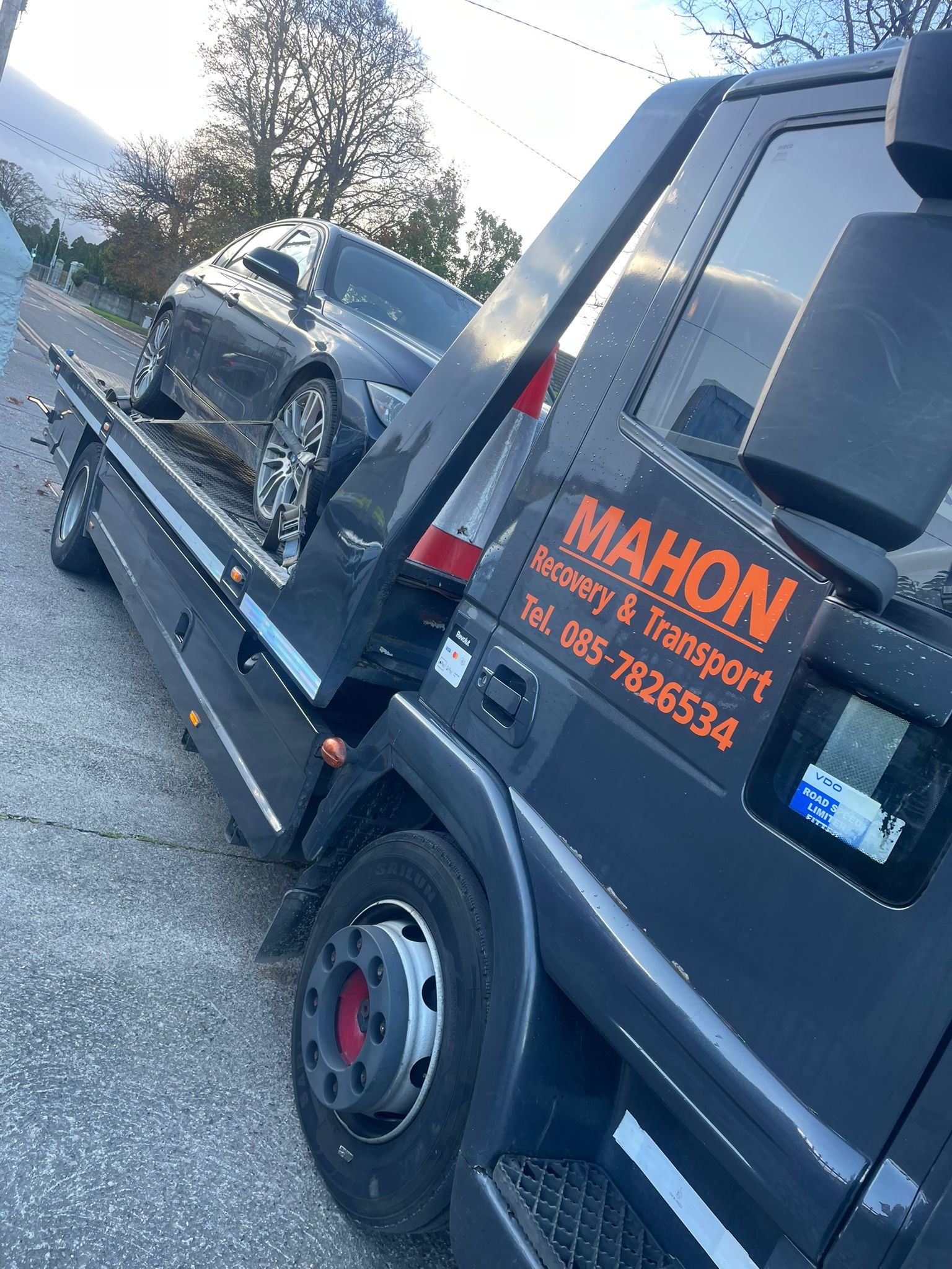 emergency tow truck in Bray